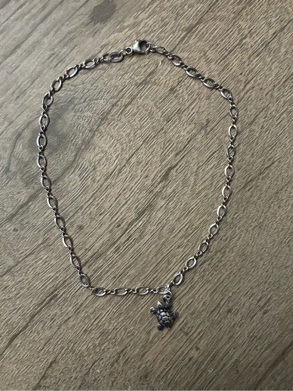 James Avery Turtle Anklet